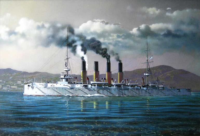 Крейсер «Варяг» — история подвига корабля в Русско-Японской войне