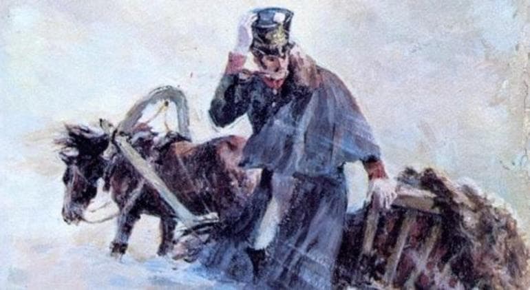 «Метель» — краткое содержание повести А. С. Пушкина