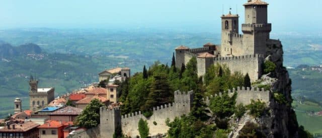 Микрогосударства Зарубежной Европы на карте, список государств-карликов и стран-малюток