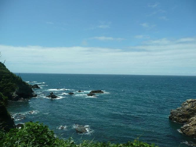 Моря Тихого океана – список с севера на юг