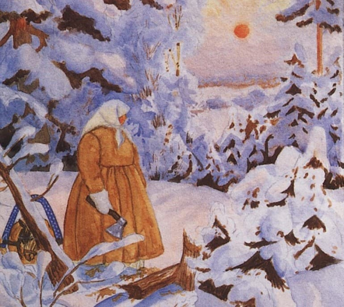 &laquo;Мороз, красный нос&raquo; &mdash; краткое содержание поэмы Н.А. Некрасова по главам