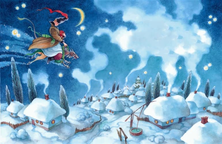 «Ночь перед Рождеством» — краткое содержание повести Н. В. Гоголя