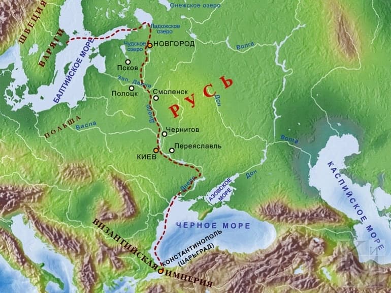 Образование и становление Киевской Руси