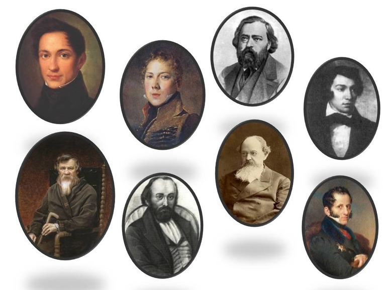 Общественное движение при Николае I &mdash; таблица течений и их взглядов