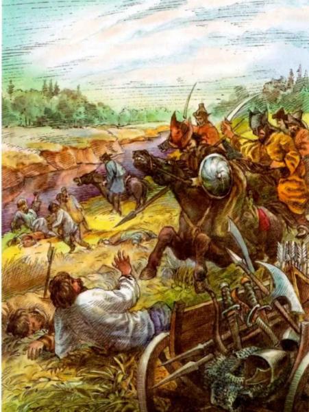 Описание битвы на реке Пьяне: ход сражения и значение