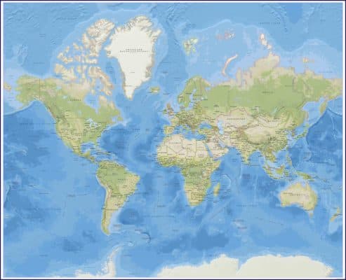 Площадь Мирового океана &ndash; какую часть поверхности Земли занимает, объем и средняя глубина