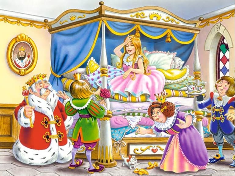 «Принцесса на горошине» — краткое содержание сказки Ганса Христиана Андерсена