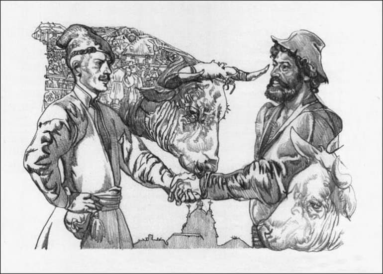 «Пропавшая грамота» — краткое содержание повести Н.В. Гоголя