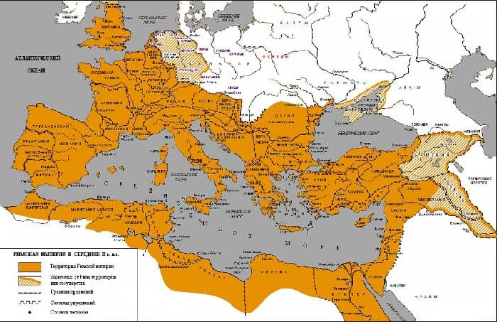 Распад Римской империи – разделение на Западную и Восточную, причины развала