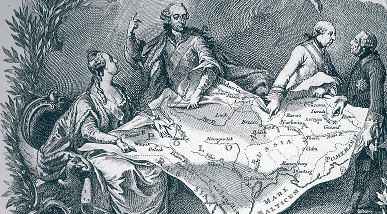 Речь Посполитая &mdash; история образования, разделов территории, важные даты