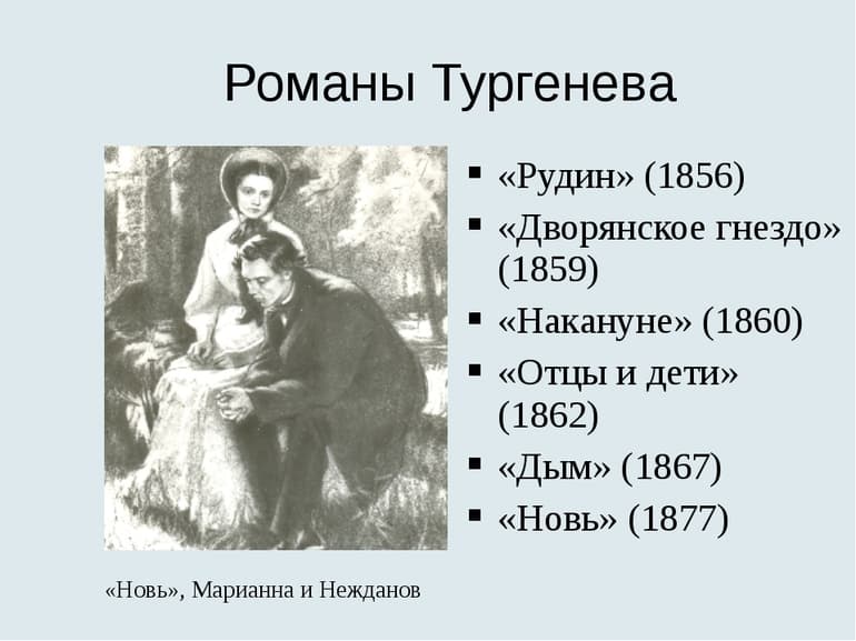 «Рудин» — краткое содержание романа И.С. Тургенева
