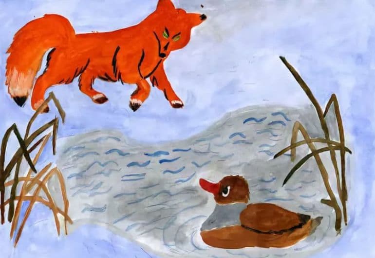 &laquo;Серая Шейка&raquo; &mdash; краткое содержание сказки Д.Н. Мамина-Сибиряка для читательского дневника