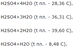 Серная кислота — формула, свойства и уравнения реакций