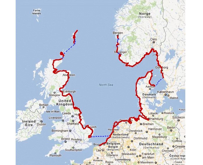 Северное море — где находится, главные порты и страны