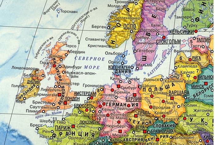 Северное море — где находится, главные порты и страны