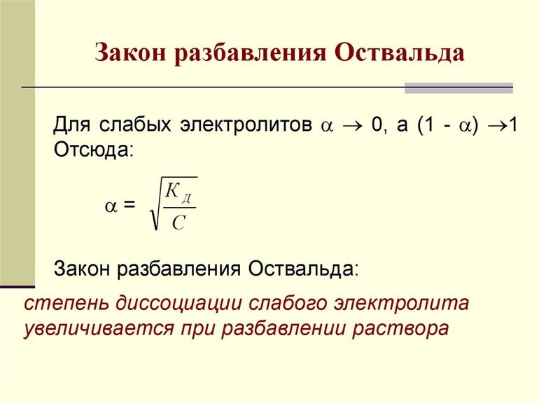 Сильные электролиты — формулы, примеры и список соединений
