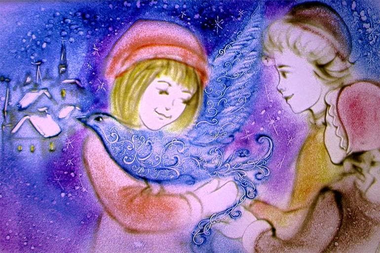 «Синяя птица» — краткое содержание пьесы Мориса Метерлинка