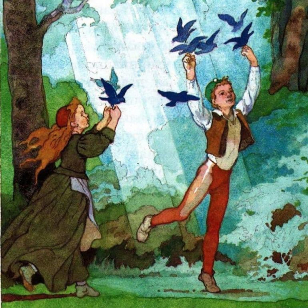 «Синяя птица» — краткое содержание пьесы Мориса Метерлинка