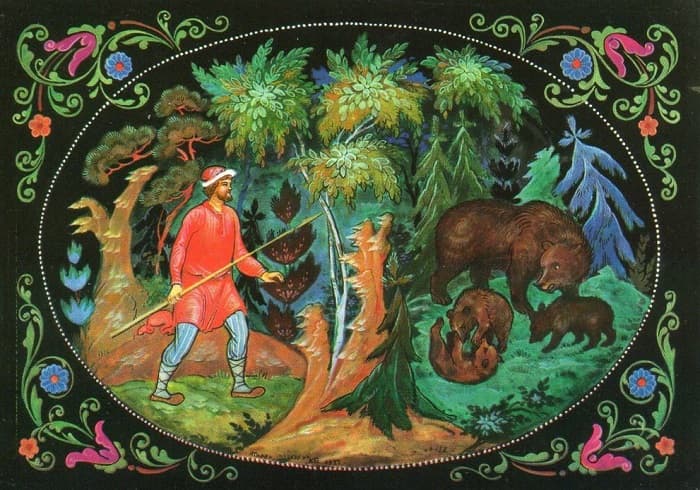 «Сказка о медведихе» — краткое содержание произведения Александра Сергеевича Пушкина