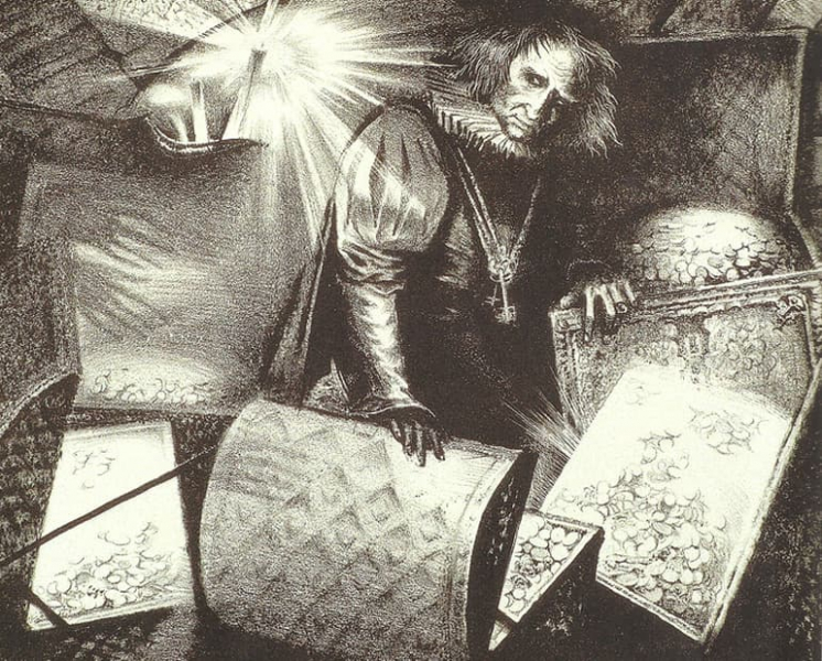 &laquo;Скупой рыцарь&raquo; &mdash; краткое содержание трагедии А.С. Пушкина