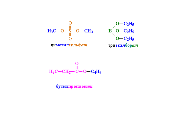 Сложные эфиры – общая формула, примеры (химия, 10 класс)
