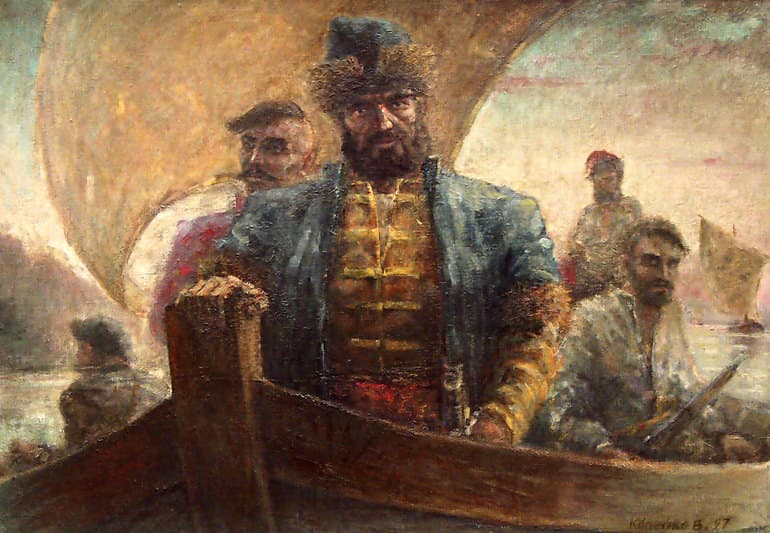 &laquo;Смерть Ермака&raquo; &mdash; краткое содержание думы К.Ф. Рылеева