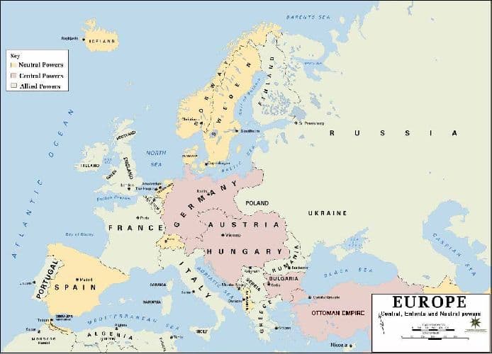 Страны Антанты в Первой Мировой Войне и их цели и последствия