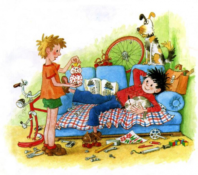 &laquo;Телефон&raquo; &mdash; краткое содержание рассказа Н.Н. Носова