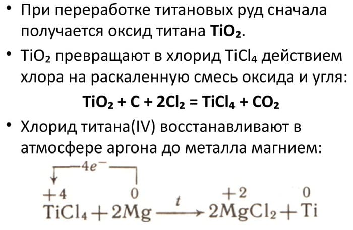 Титан &mdash; общая характеристика и свойства химического элемента