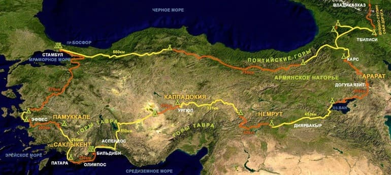 Турция &mdash; экономико-географическое положение, характеристика и описание страны