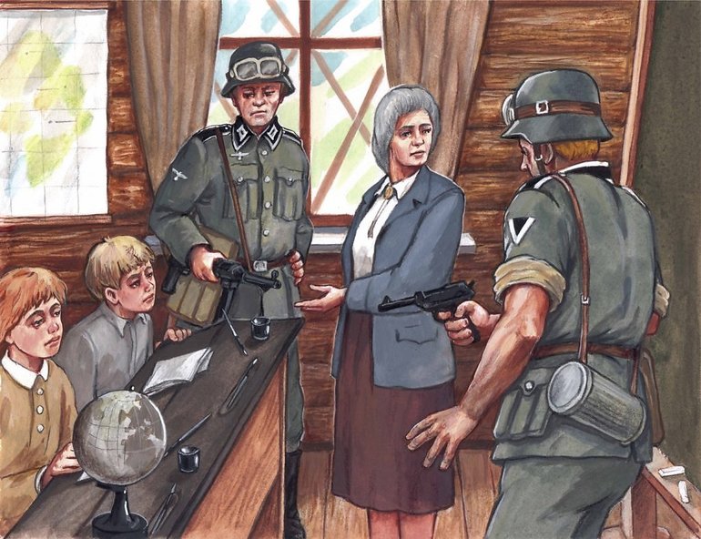 «У классной доски» — краткое содержание рассказа Л. Кассиля для читательского дневника