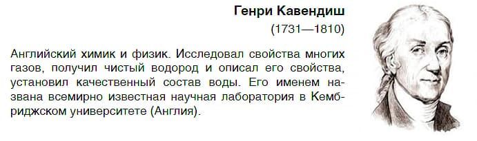 Урок 21. Водород &mdash; самый лёгкий газ