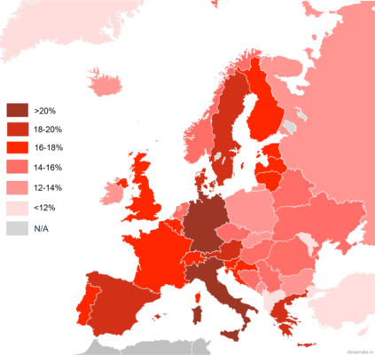 Воспроизводство Зарубежной Европы, типы естественного прироста населения и демографическая ситуация