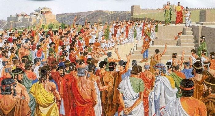 Зарождение демократии в Афинах и ее рассвет кратко (5 класс)