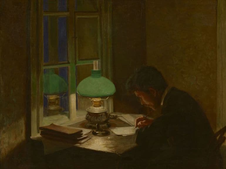 &laquo;Зеленая лампа&raquo; &mdash; краткое содержание рассказа Александра Грина