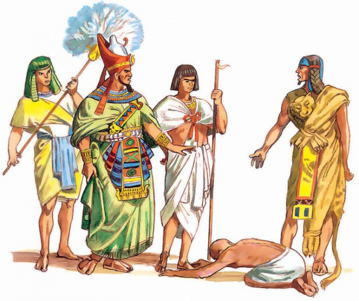 Жизнь египетского вельможи &mdash; род занятий, права и обязанности на службе